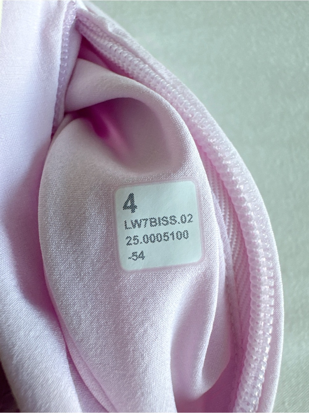lululemon Track That High-Rise Lined Short 3" Pink Organza Size 4 NWOT - Picture 4 of 15